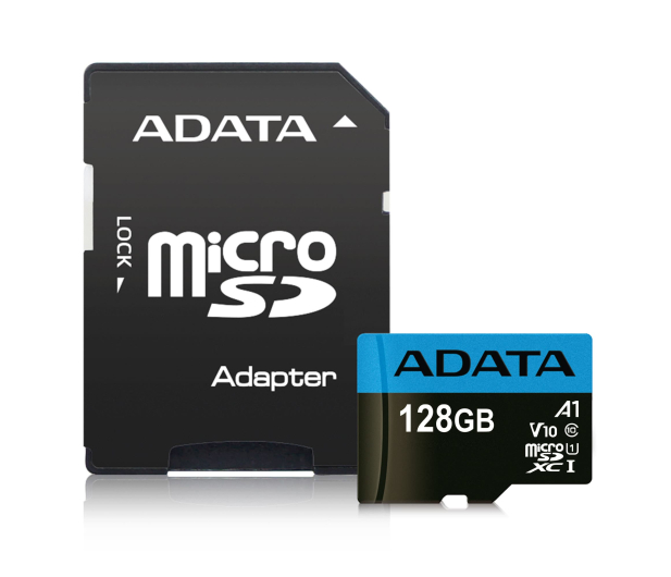 ADATA 128GB microSDXC Premier 100MB/s A1 V10 C10 UHS-I - 401959 - zdjęcie 3